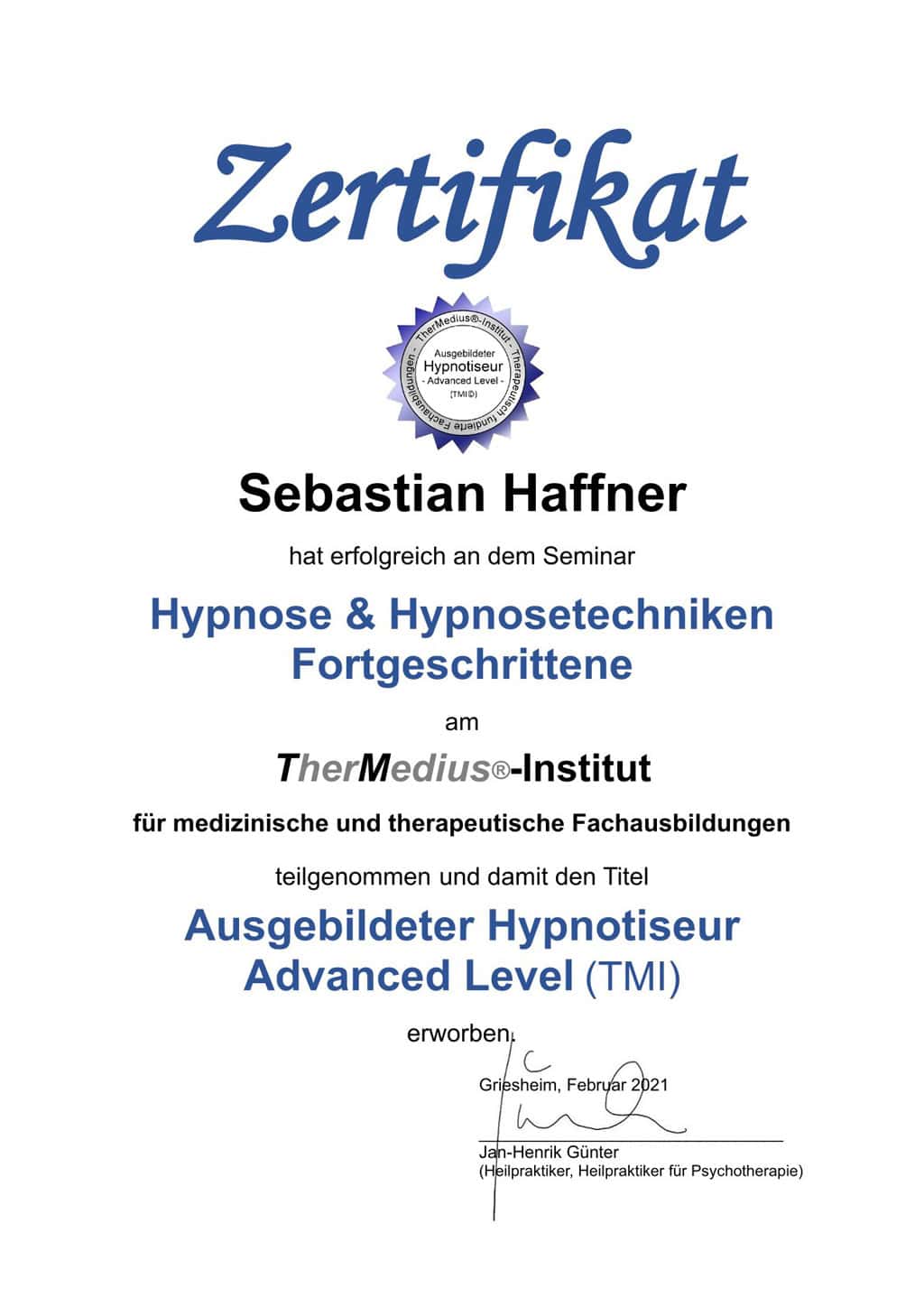 zertifikat-hypnotiseur-fortgeschritten